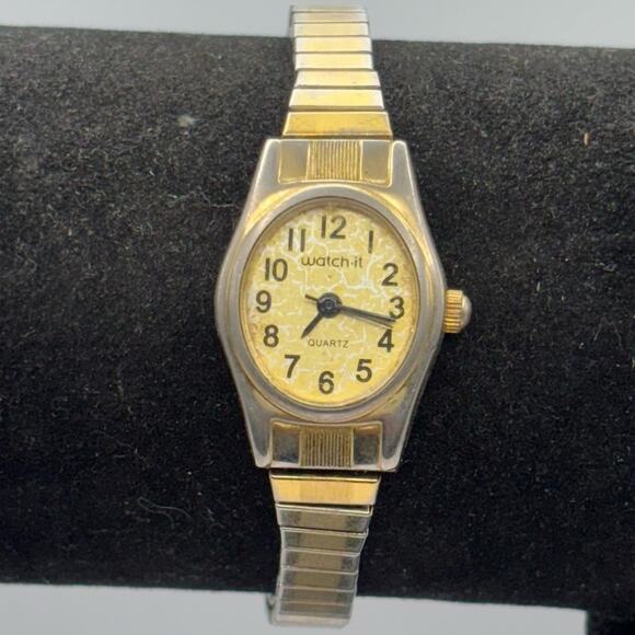 Vintage Gold Watch It - Picture 1 of 4